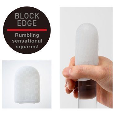 Маструбатор нереалистичный Tenga Pocket белый,силикон,7,5 см