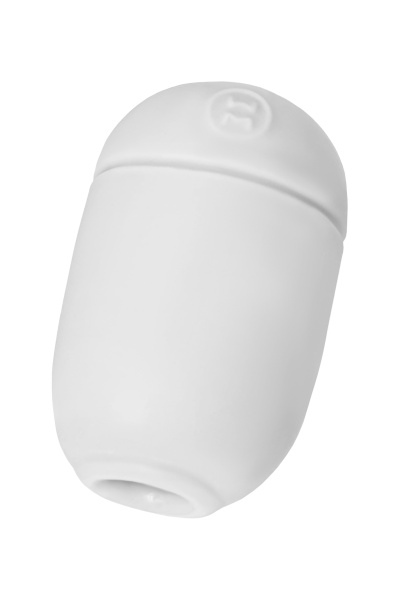 Мастурбатор нереалистичный MEN'S MAX CAPSULE 06 PETAL, TPE, белый, 8 см (В ЗИПЛОКЕ)