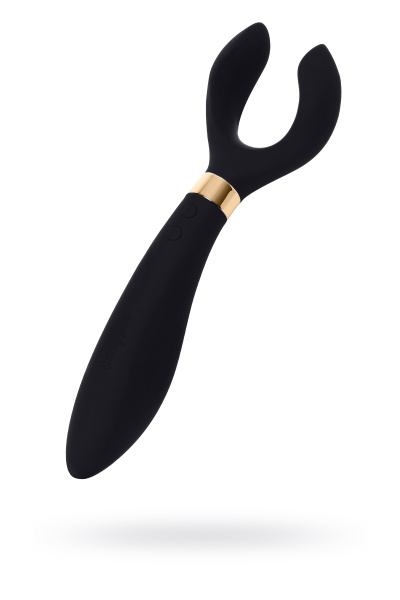 Вибратор для пар Satisfyer Partner Multifun 3, черный, 23,5 см
