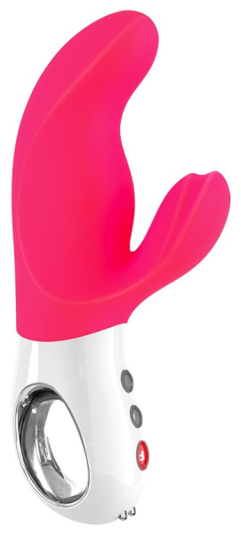 Вибратор Fun  Factory MISS BI, силикон, розовый, 17 см