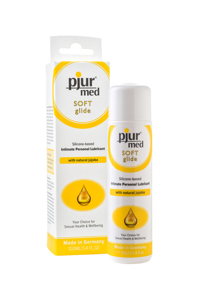 Лубрикант силиконовый с жожоба Pjur®MED Soft glide 100 мл