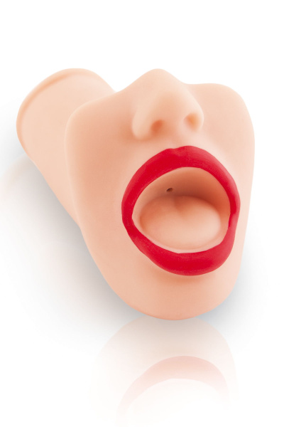 Мастурбатор TOYFA Juicy Pussy реалистичный открытые губы 