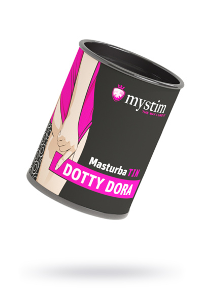 Мастурбатор Mystim Masturbatin Dotty Dora, белый, 4,5 см