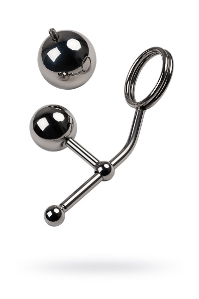 Стринги со сменными шарами, TOYFA Metal,  209гр