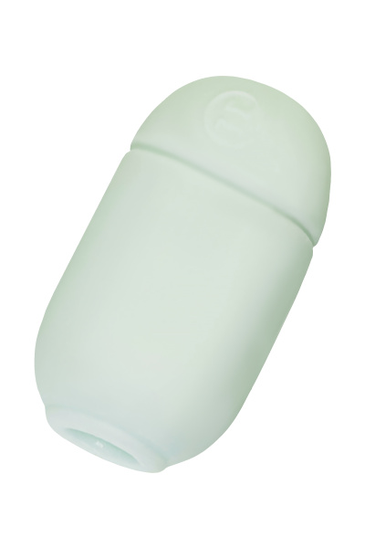 Мастурбатор нереалистичный MEN'S MAX CAPSULE 02 WAVE, TPE, голубой, 8 см (В ЗИПЛОКЕ)