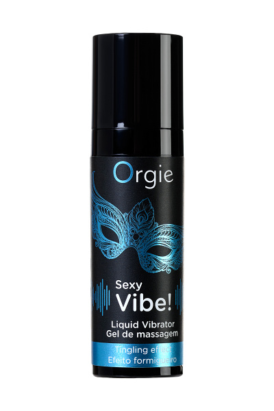 Гель для эротического массажа Orgie Sexy Vibe Liquid Vibrator с эффектом вибрации, 15 мл