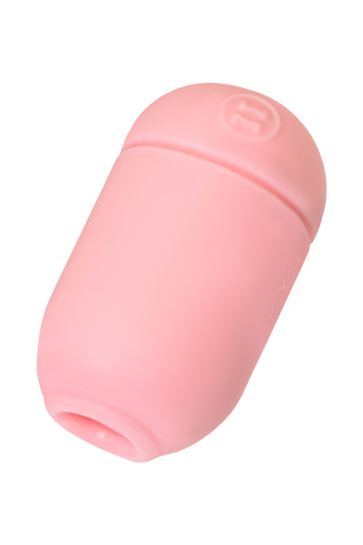 Мастурбатор нереалистичный MEN'S MAX CAPSULE 01 RING, TPE, розовый, 8 см (В ЗИПЛОКЕ)