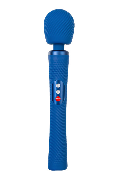 Вибромассажер Fun Factory VIM VIBRATING WAND, силикон, синий