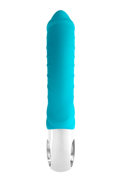 Вибратор Fun  Factory Tiger G 5, бирюзовый, 21,7 см, Ø 4