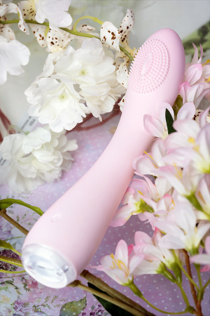 Вибратор  PPP SHIO-PRO PINK ,розовый, силикон, 21 см