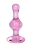 Анальная втулка Sexus Glass, стекло,9,8 см
