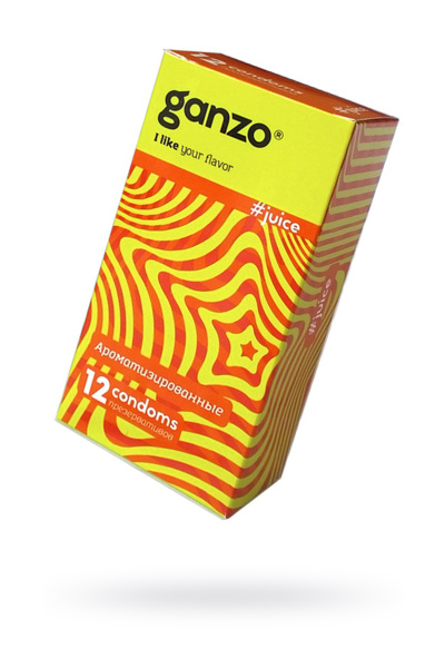 Презервативы Ganzo №12 Juice Ароматизированные