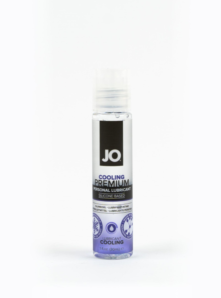Лубрикант на силиконовой основе JO Premium COOLING, охлаждающий, 30 мл