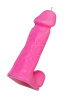 Свеча Pecado BDSM «Пенис», розовая, 98 гр.